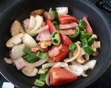 5分で皿丼(日曜の朝ごはん）作り方3写真