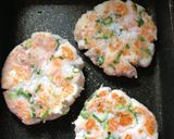 簡単お弁当にも☆ねぎと紅生姜のはんぺん焼作り方5写真