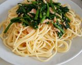 ツナとほうれん草のパスタ作り方6写真