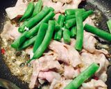 豚肉とインゲンのアジアン炒め❤️作り方4写真