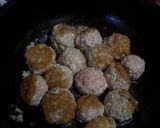 簡単美味♪豆腐肉団子のトマトソース煮込み作り方3写真