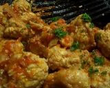 簡単美味♪豆腐肉団子のトマトソース煮込み作り方5写真