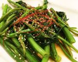 絶品 お店超え 空心菜 炒め物作り方4写真