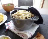 ストウブココットdeGOHANかやくご飯作り方5写真