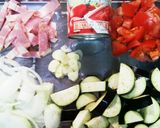 ☆王道の茄子とトマトのパスタ☆作り方1写真