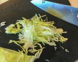 低糖質 キャベツと卵のふわとろお好み焼き作り方1写真