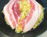 低糖質 キャベツと卵のふわとろお好み焼き作り方4写真