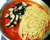☆王道の茄子とトマトのパスタ☆作り方6写真