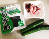 めんつゆが隠し味！きゅうりとタコの酢の物作り方1写真