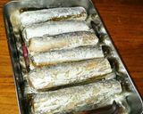 香り茸を詰めた太刀魚のとろける炙り焼き作り方6写真