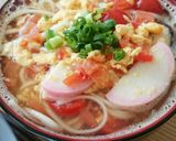 温かいトマトそうめん(ひやむぎ)作り方5写真