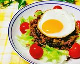 ♡合挽き肉と高菜の甘辛どんぶり♡作り方6写真