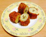 グリーン バナナの肉巻フライ作り方8写真