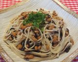 納豆と塩昆布の冷うどん作り方3写真