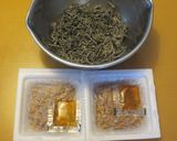 納豆と塩昆布の冷うどん作り方1写真