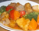 節約レシピ♪鶏むね肉で甘酢ケチャ酢鶏作り方5写真