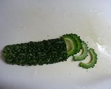 我が家のゴーヤーチャンプルー作り方1写真