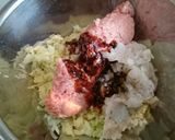 あっさり餃子エビ入り（ビールにあうね）作り方3写真