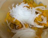 海苔カップDEかぼちゃサラダ作り方2写真