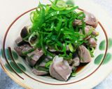 砂肝の柚子ぽん合え作り方4写真