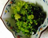 野沢菜マヨ和え作り方1写真