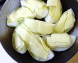 レンジで簡単♪　新たまバジルチーズ作り方3写真