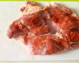汗かき食べる豆板醤鶏肉炒め作り方2写真