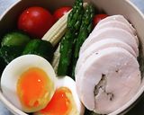 ヘルシーレシピ④鶏むね肉ハムニンニク風味作り方10写真