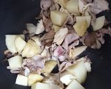 新じゃがとたけのこのごま味噌炒め作り方5写真