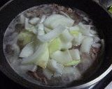 カレー味の簡単★肉豆腐　作り方3写真