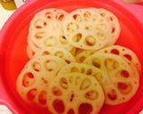 れんこんのはさみ焼き作り方1写真
