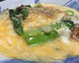 チンゲン菜とふわとろ卵のあんかけ蒟蒻饂飩作り方11写真