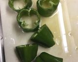 オーブンで・ピーマンの肉詰め作り方1写真