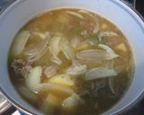 ごろごろ野菜の餃子カレー作り方4写真