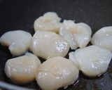 ホタテと２種のズッキー二のリングイネ作り方2写真