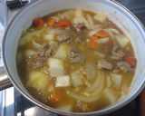 ごろごろ野菜の餃子カレー作り方5写真