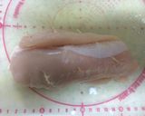 お弁当用に…鶏ムネ肉の野菜巻き作り方4写真