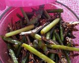 ピリ辛にんにくの芽・じゃこ炒め作り方3写真