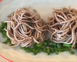 まっくろくろすけのざる蕎麦＊デコごはん作り方2写真