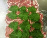 お弁当にも❗簡単✨豚肉しそロール作り方2写真