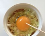 フライパンなし簡単☆お弁当に♡目玉焼き作り方2写真