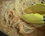 桜えびで♪簡単えびトマトクリームパスタ☺作り方7写真