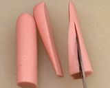 旨いっ♪天むす風魚肉ソーセージのおにぎり作り方1写真