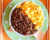 ご飯おかわり〜♪大好きな２色そぼろ丼作り方3写真