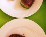 ミニトマトソースがけ☆ピーマン肉詰め作り方3写真