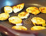*とろ茄子&潰しトマトの甘酢エスニック*作り方3写真