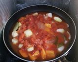 肉団子とお野菜のトマト煮♪作り方2写真
