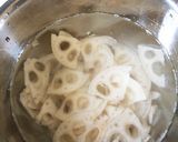 ☆簡単☆豚肉と蓮根のきんぴら作り方1写真