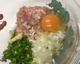 レンコン鶏ひき肉焼き（ポン酢で！）作り方2写真