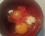 紅しょうがの卵焼き作り方1写真
